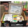 Image 1 : BOX OF ASSORTED ESTATE ARTWORK + MORE