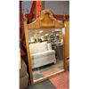 Image 1 : OAK DRESSER MIRROR