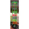 Image 1 : MULTI-COLOURED DISPLAY STAND PLUG IN - 64 IN TALL