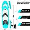 Image 2 : NEWLY ASSEMBLED CALMAX INFLATABLE STAND UP PADDLE