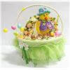 Image 1 : EASTER BASKET WITH EGG WREATH, DECORATIVE