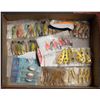 BOX WITH 74 NEW FISHING LURES - VARIOUS