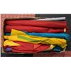 Image 1 : BOX OF VARIOUS SPORTS THEMED FLAGS / BANNERS