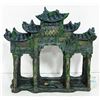 Image 1 : NEW LARGE ASIAN TEMPLE AQUARIUM DCOR  13" x 13"