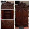 FEATURED GORGEOUS WOOD CARVED ARMOIRE / WARDROBE