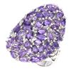 Image 2 : Natural Unheated Marquise Amethyst Ring