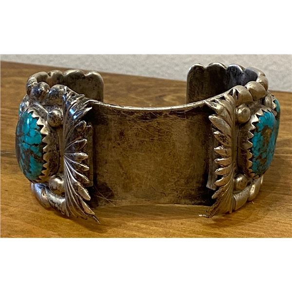 Robert & Bernice Leekya Zuni Silversmiths Watch Cuff
