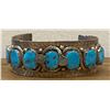 Image 1 : Silver Cuff Bracelet by Zuni Jewelry and Highly Collected Artist Effie C