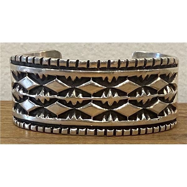 The Finest of Silver Work by Dine’ (Navajo) Silversmith Jerrold Tahe