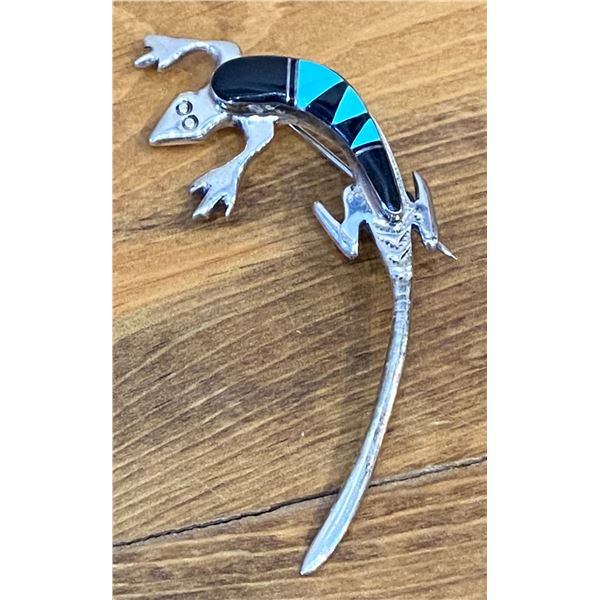 A Great “Stick Pin” created by Dine’ (Navajo) Jewelry Artist Mildred Parkhurst
