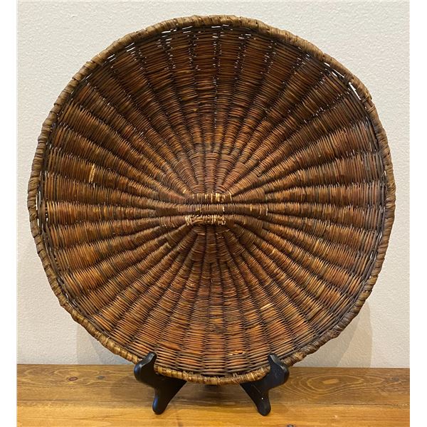 Antique Hopi Wicker Trey Circa 1880