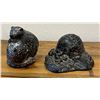 Image 1 : Two Original Wolf Soapstone Sculptures