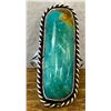 Image 1 : Elegant Long Turquoise Ring
