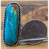 Image 2 : Elegant Long Turquoise Ring