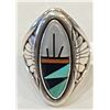 Image 1 : Inlay Multi Stone Ring
