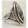 Image 2 : Inlay Multi Stone Ring