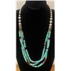 Image 1 : Tommy Singer 28” 3 Strand Turquoise Necklace