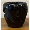Image 2 : Santa Clara Small Jar signed Florence  Heavily Carved