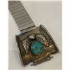 Image 2 : Vintage Two Turquoise stone Watch band