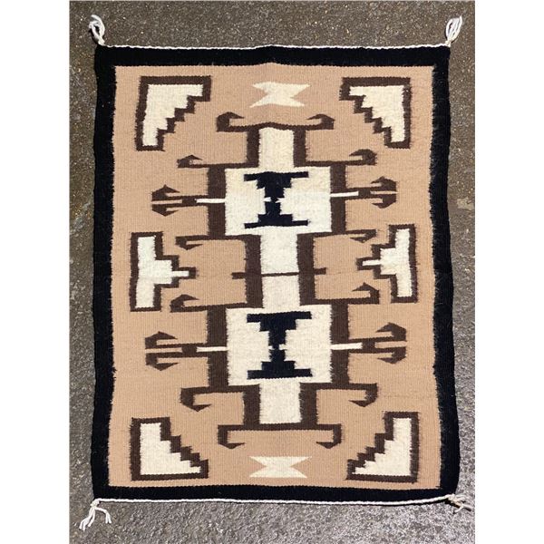 Dine’ (Navajo) Two Grey Hills Weaving