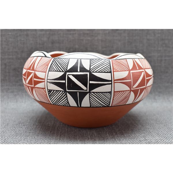 JEMEZ INDIAN POTTERY BOWL CC TOSA