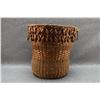 Image 3 : MICMAC/PENOBSCOT INDIAN BASKETRY CYLINDER