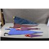 Image 7 : FIVE FELT PENNANTS