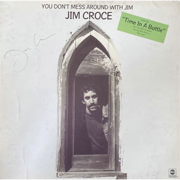 Signed Jim Croce You Don't Mess Around With Jim Album Cover