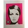 Image 1 : Limited Edition Twiggy 1960s Pop Art for Chanel Print