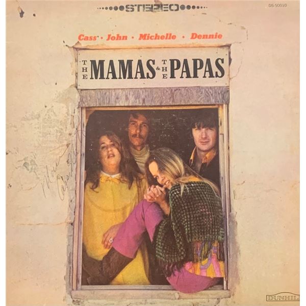 Signed Mamas & Papas Album Cover