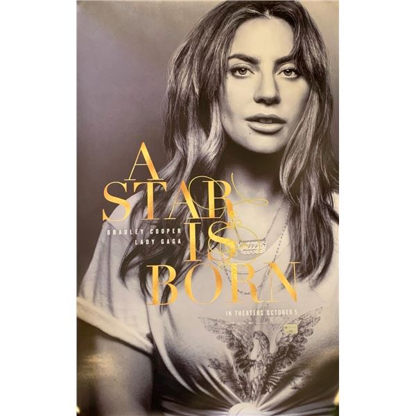 Signed A Star is Born Movie Poster