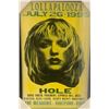 Image 1 : Courtney Love & Hole Framed Concert Poster from July 26, 1999