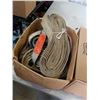 Image 2 : BOX OF LOAD STRAPS AND TOOL HANDLE COVERS