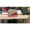 Image 1 : FOIL STAMPING MACHINE, THING MAKER HEAT PLATE, SONY RADIO AND PLUGS