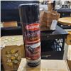 Image 3 : 2 CASES OF NEW CARPLAN LEATHER VALET AEROSOL LEATHER RESTORANT PROTECTANT