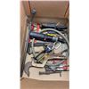 Image 2 : BOX OF TOOLS, CLAMPS AND MORE