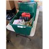 Image 1 : TOTE OF RAIN GEAR AND LAMPS