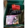 Image 2 : TOTE OF RAIN GEAR AND LAMPS