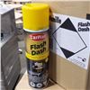 Image 3 : 2 BOXES OF 6 BOTTLES FLASH DASH VANILLA AEROSOL DASH BOARD CLEANER