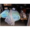 Image 1 : LOT OF RUGS AND 2 QUEENSIZE MATTRESS TOPPERS