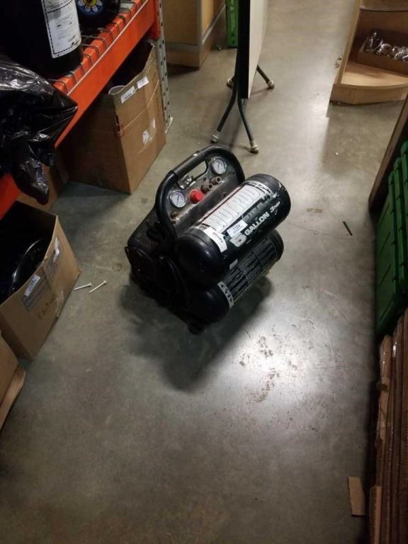 Powerbuilt Air Compressor POWERBUILT AIR COMPRESSOR - WORKING