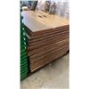Image 1 : PALLET OF NEW DESK TABLE TOPS