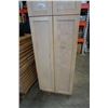 Image 2 : 91 INCH TALL WOOD CABINET