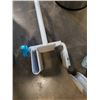 Image 8 : BRUSHED METAL WASTE BIN, GARDEN HOSE REEL AND ASSIST BAR