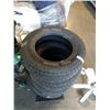 Image 2 : SET OF 4 MOTOMASTER TOTAL TERRAIN TIRES 235/16R17 INCHES AND CEILING FAN