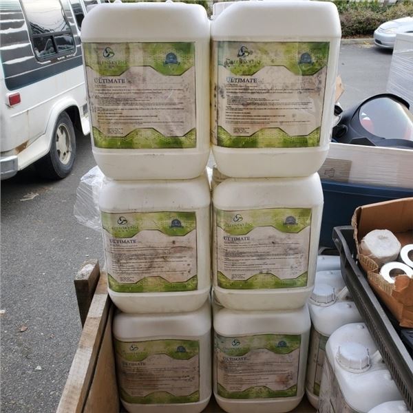 6 NEW JUGS OF GREEN SKY ULTIMATE LIQUID FERTILIZER HEALTHY PLANT BOOST 10 LITERS EACH