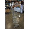 Image 3 : 5 TIER ROLLING METAL RACK