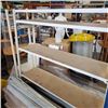 Image 2 : 2 SECTIONS OF EZ RECT SHELVING TRIMLINE WITH (30) 4FT SHELVES