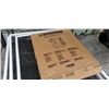 Image 2 : 4 MESH 21" X 32" WINDOW SCREENS AND NEW LOAD CENTER COVER