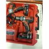 Image 2 : MILWAUKEE M18 CORDLESS DRILL AND DRIVER SET WITH 2 BATTERIES AND CHARGER TESTED AND WORKING